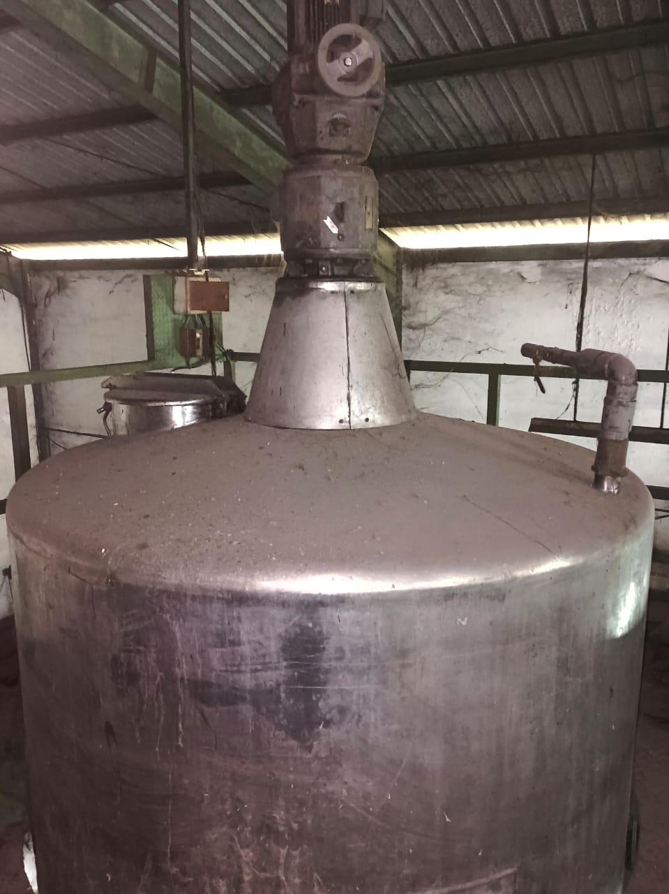 Tangki Penyimpanan Stainless Steel 5.000L untuk Lateks